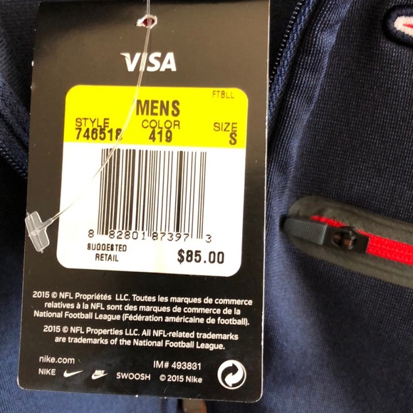 New England Patriots  elite coaches jacket - Picture 3 of 8